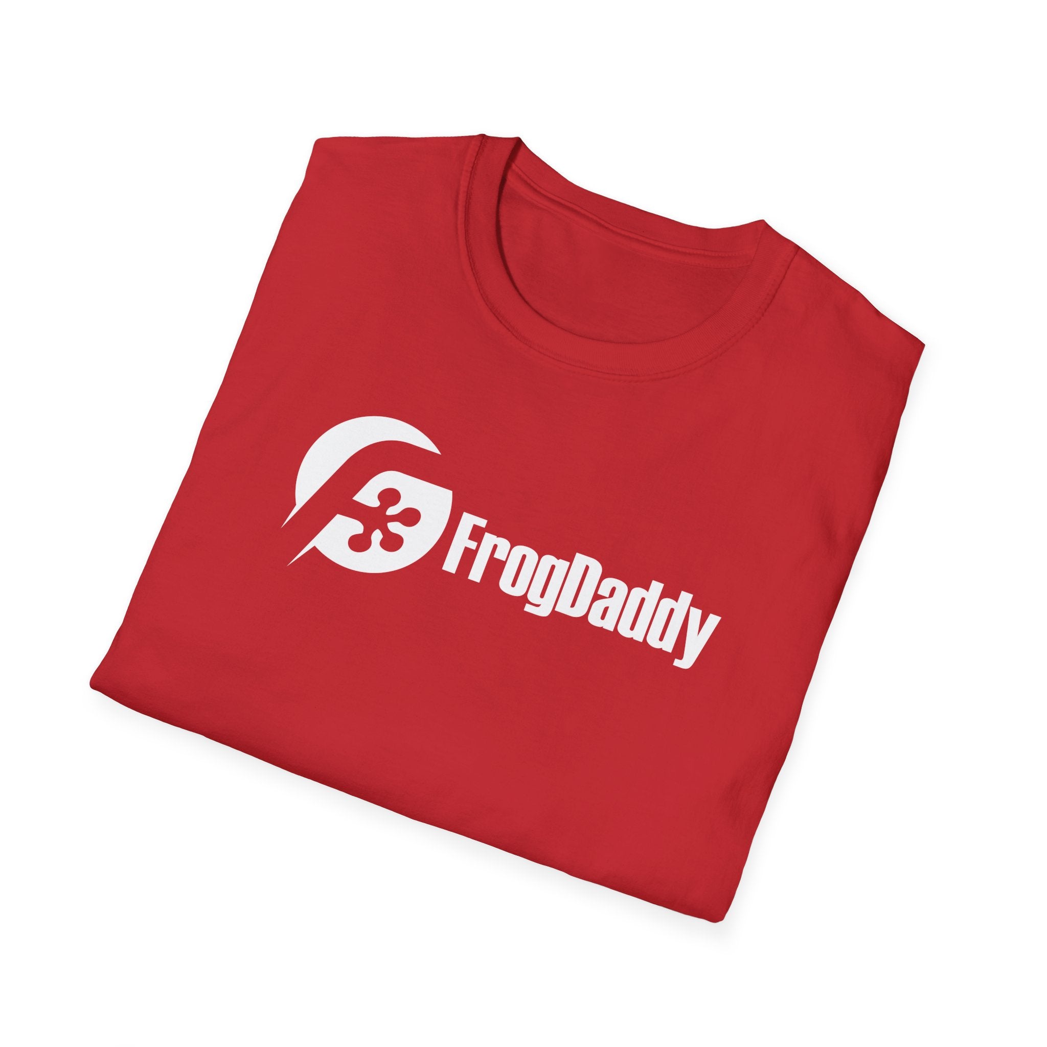 White Logo Unisex Softstyle T-Shirt image 52