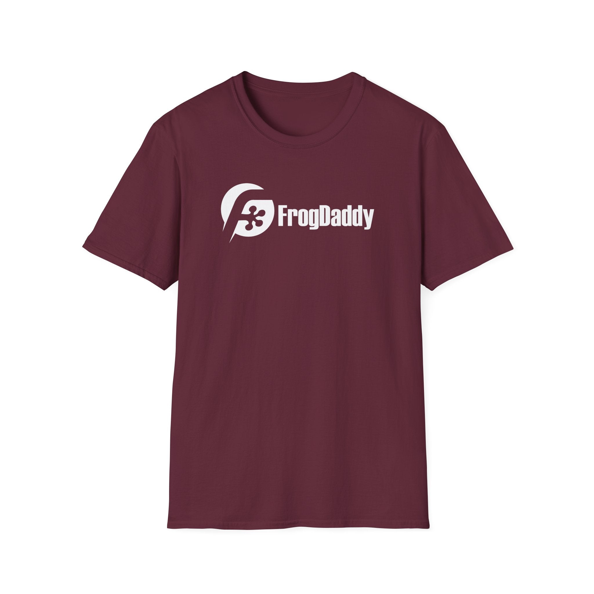 White Logo Unisex Softstyle T-Shirt image 2