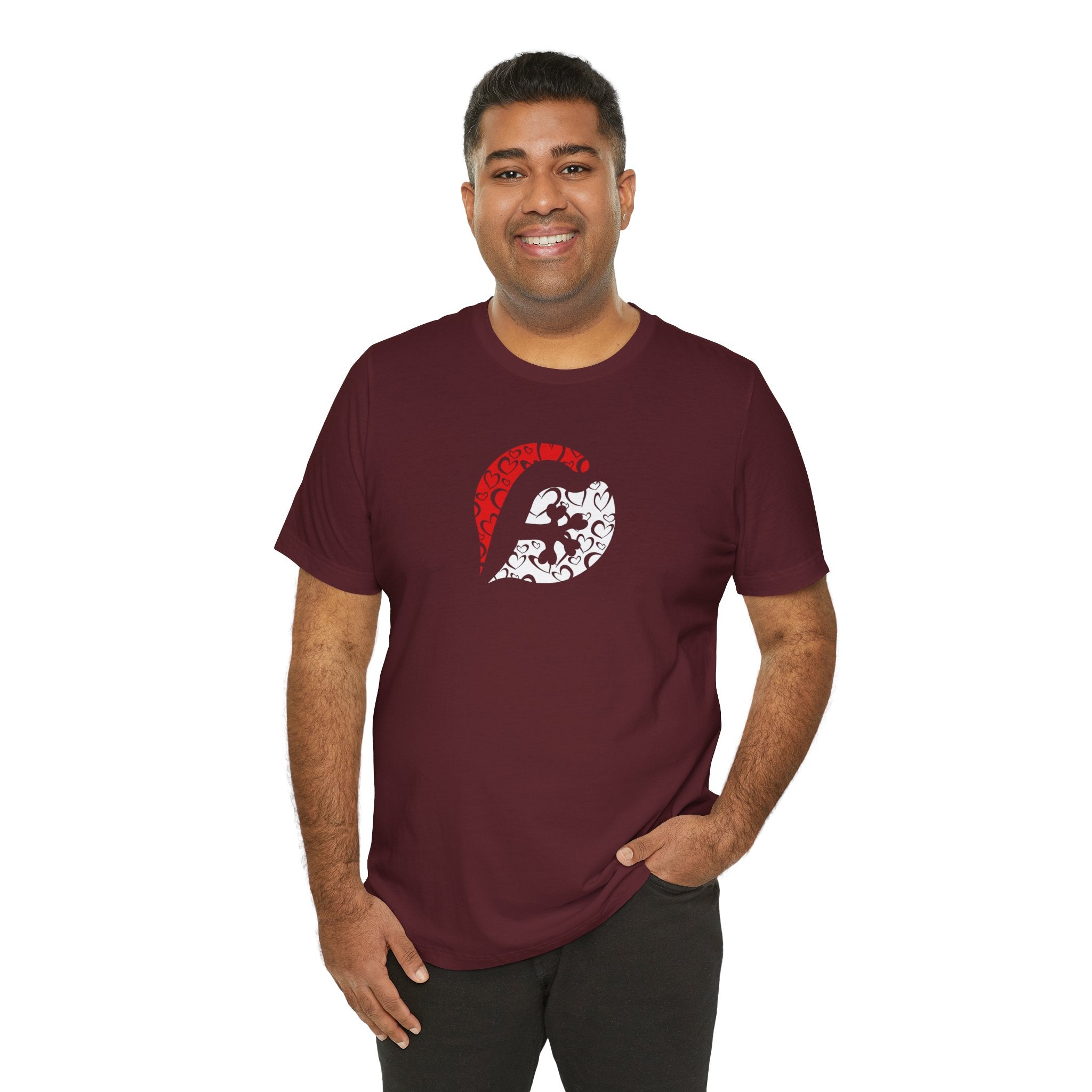 Valentine's Day Logo Shirt - Dark image 35