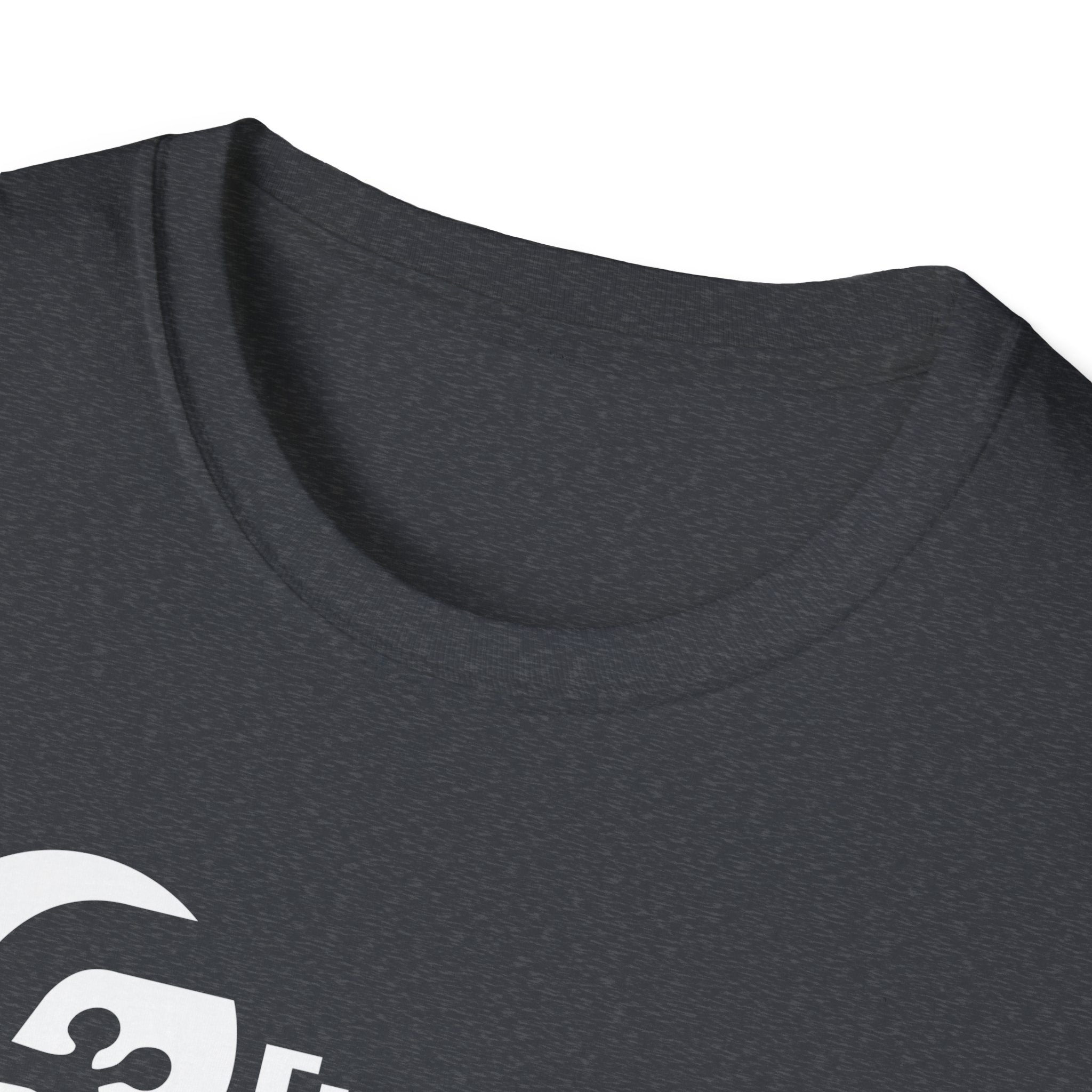 White Logo Unisex Softstyle T-Shirt image 46