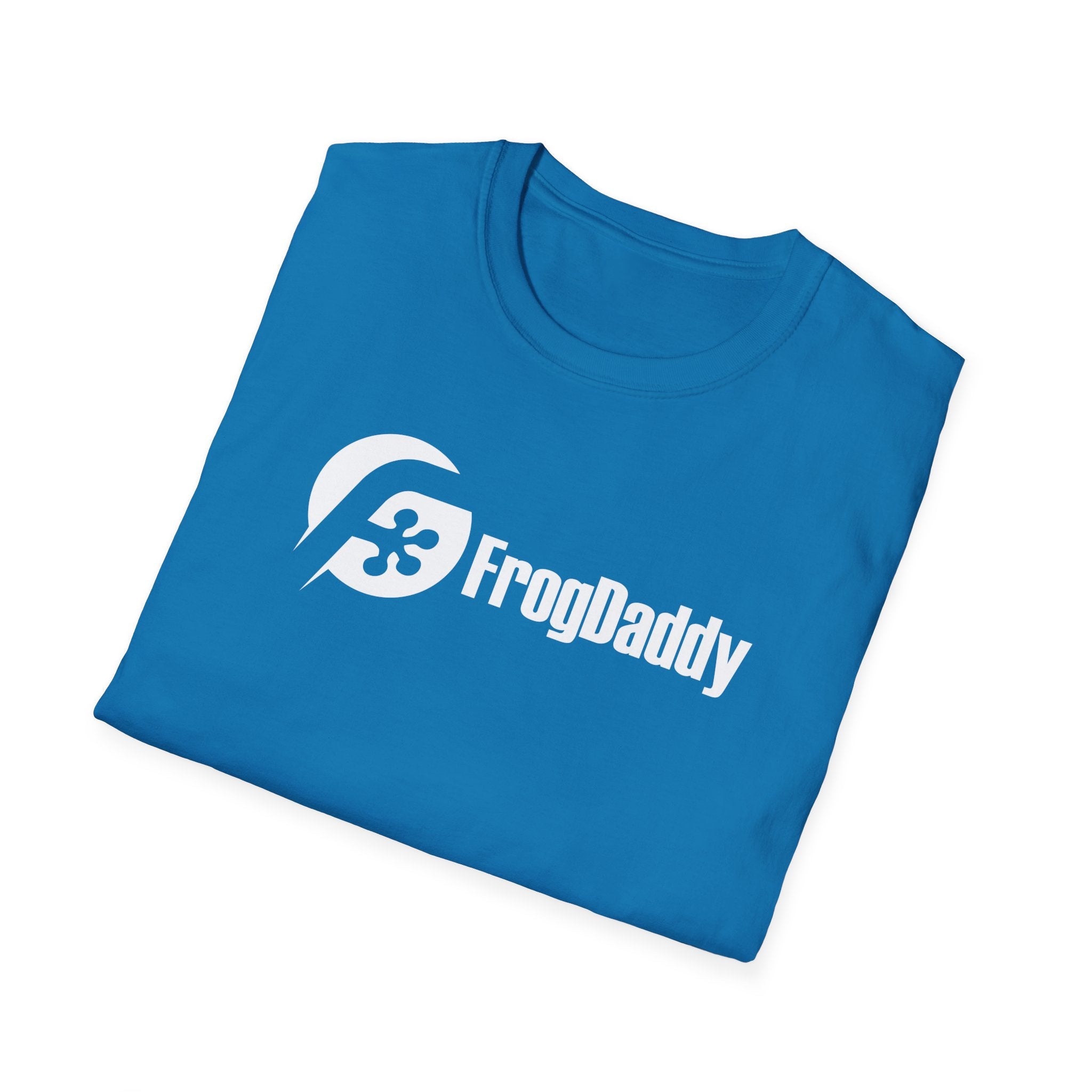 White Logo Unisex Softstyle T-Shirt image 37
