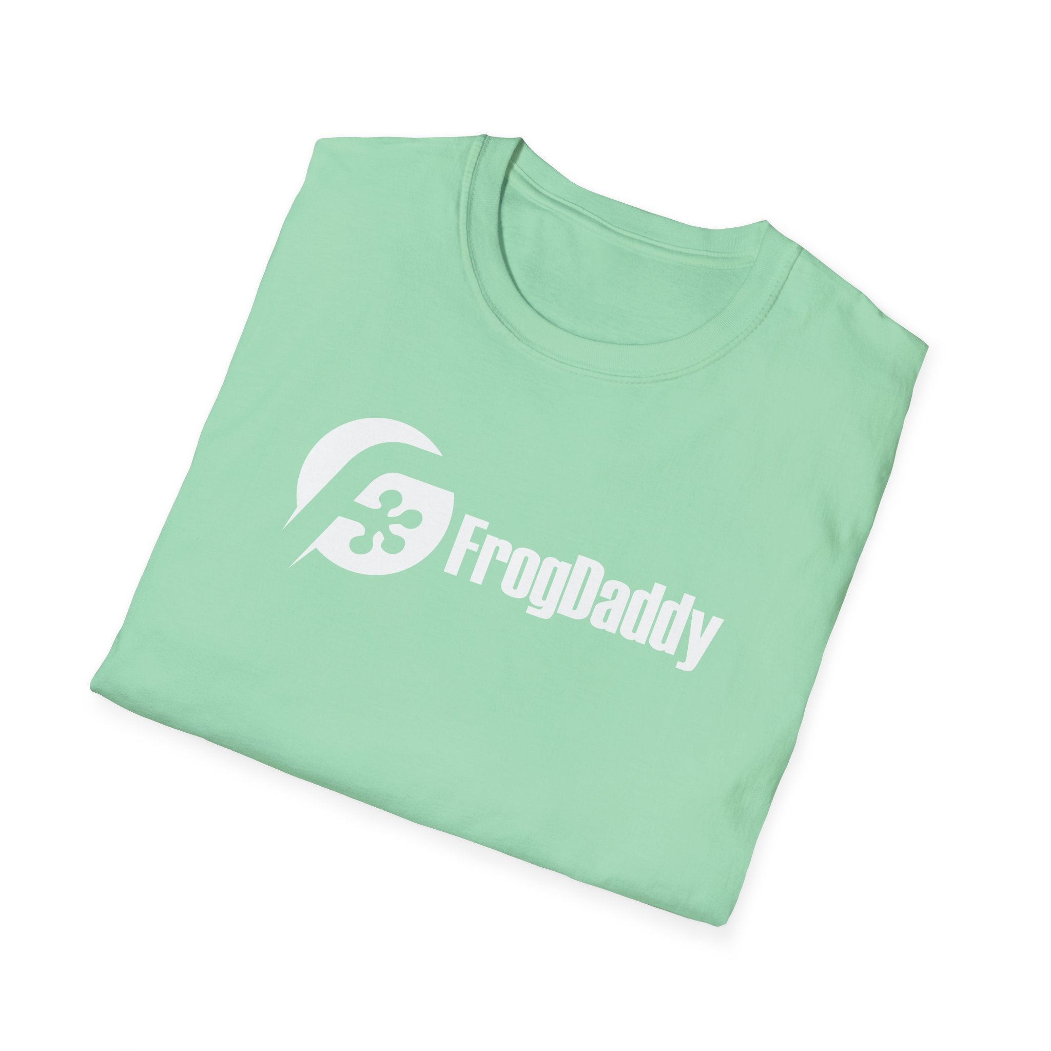 White Logo Unisex Softstyle T-Shirt image 22