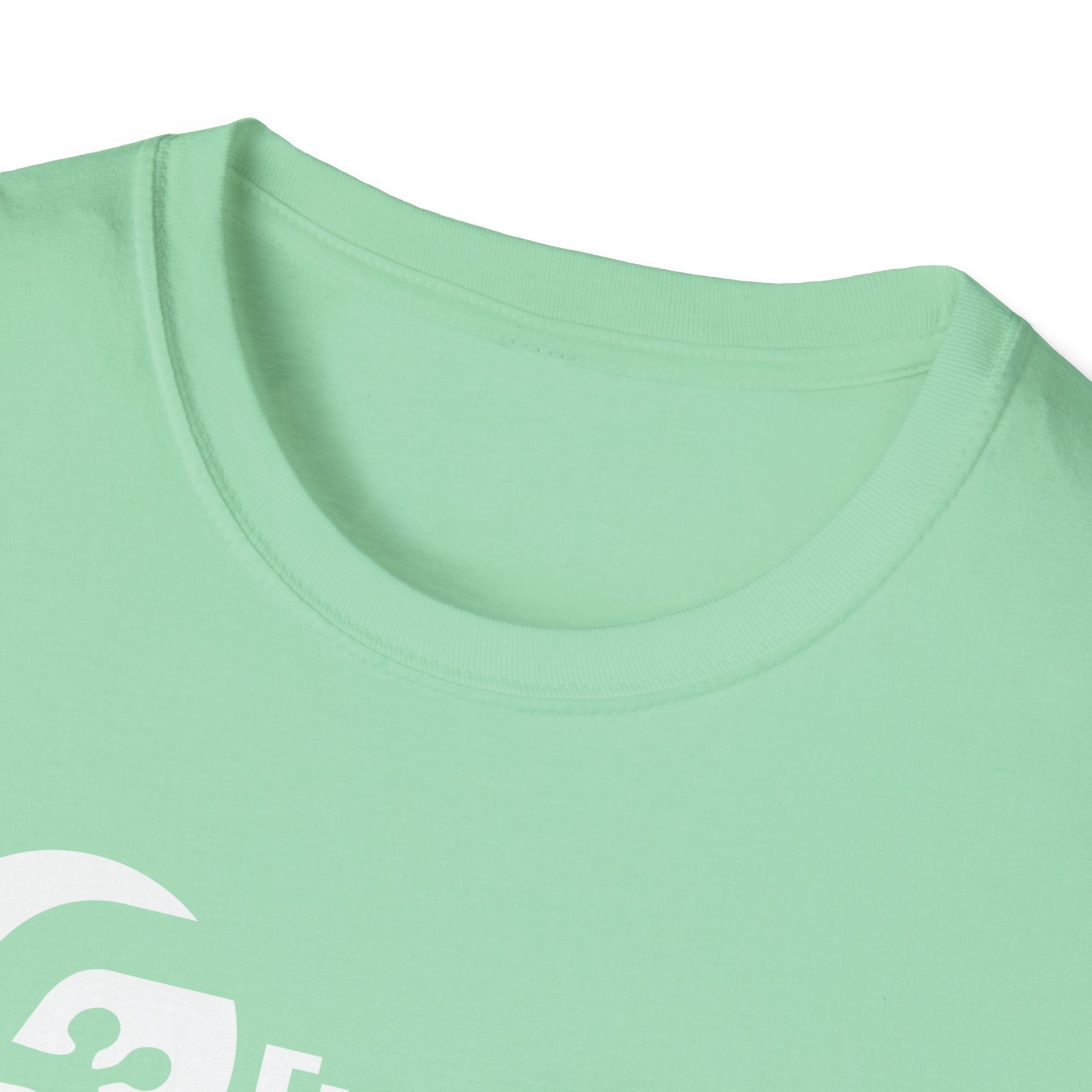White Logo Unisex Softstyle T-Shirt image 21