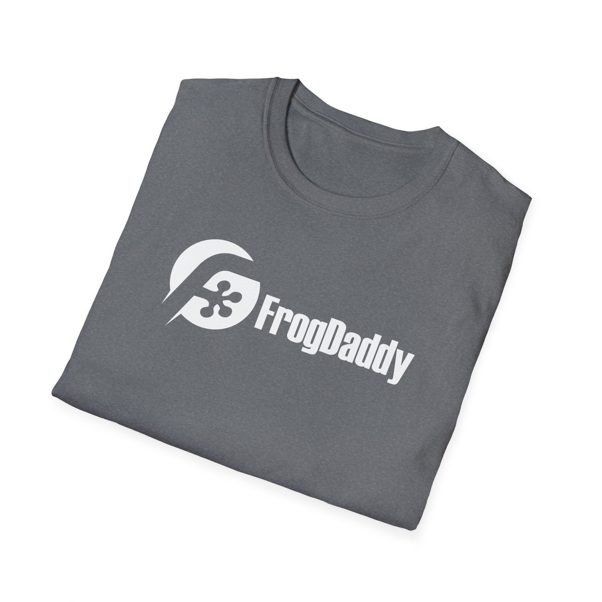 White Logo Unisex Softstyle T-Shirt image 27