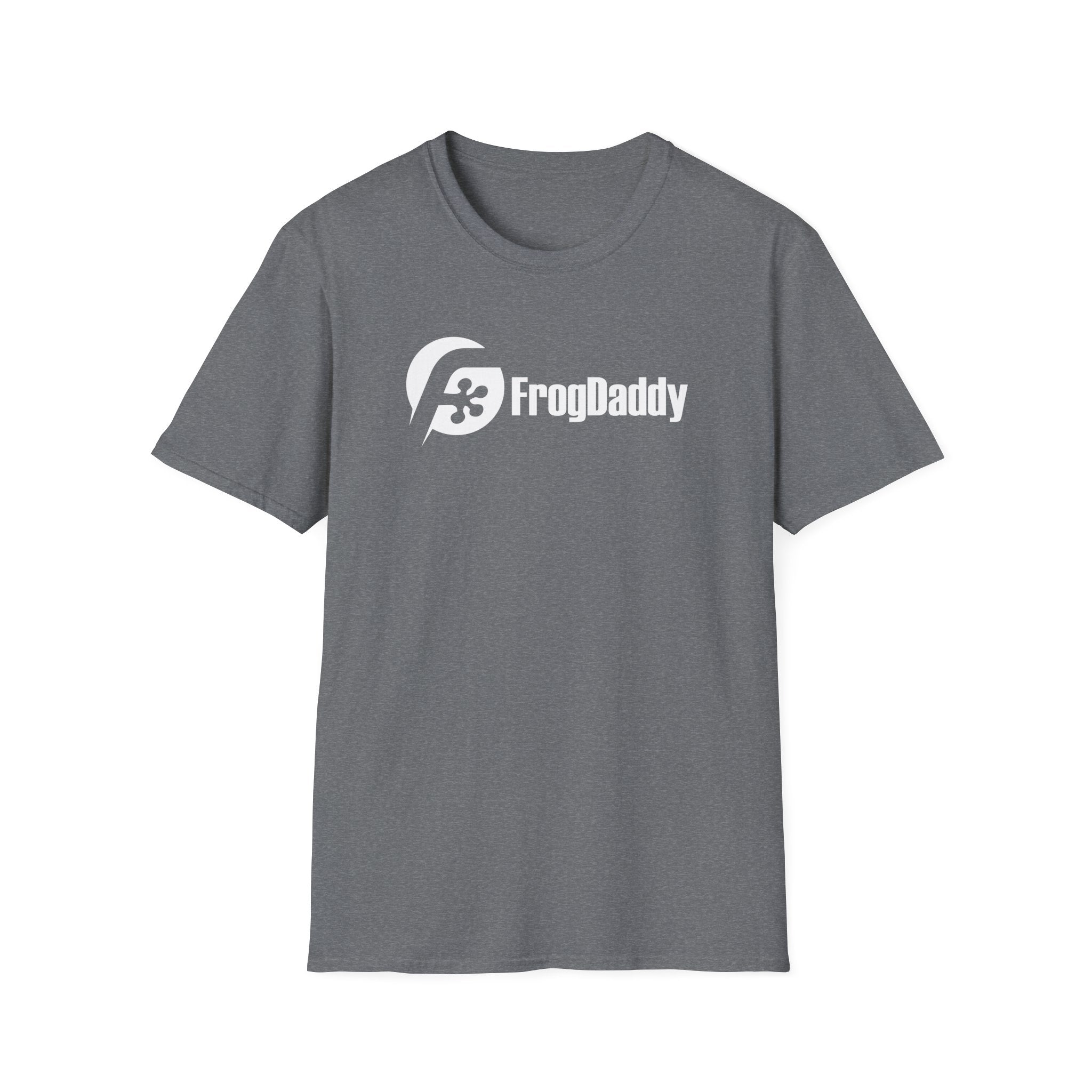 White Logo Unisex Softstyle T-Shirt image 4