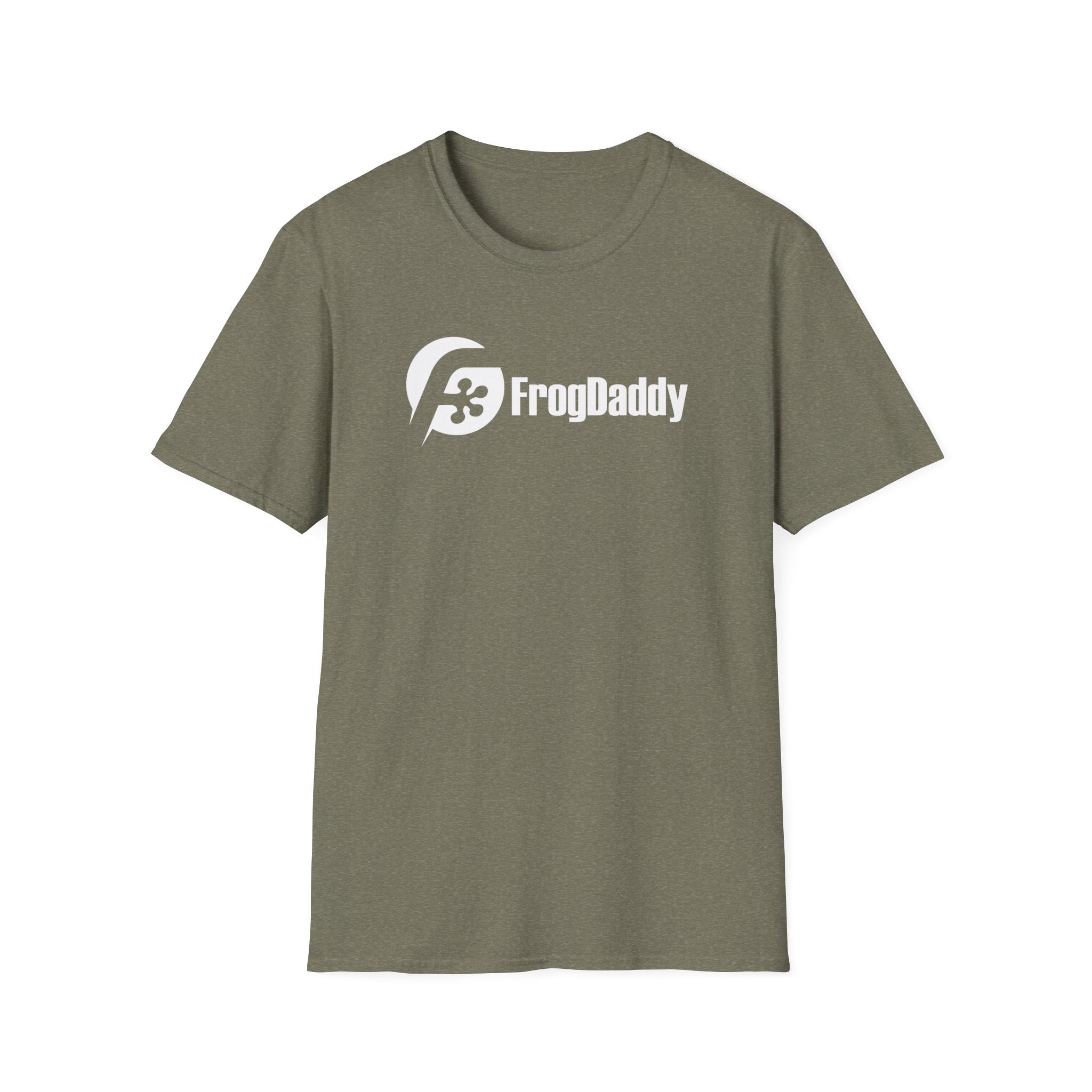 White Logo Unisex Softstyle T-Shirt image 11