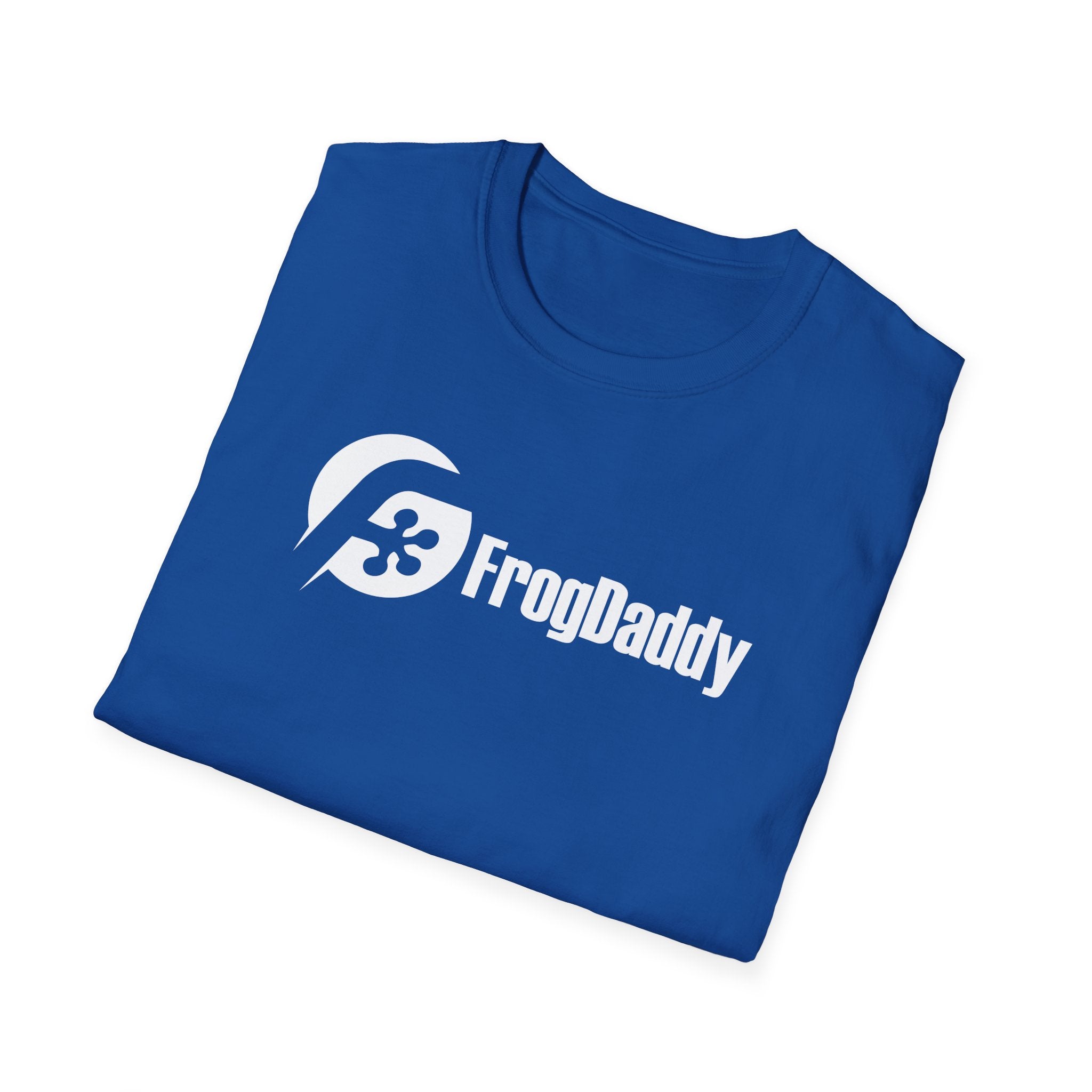 White Logo Unisex Softstyle T-Shirt image 42