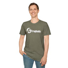 White Logo Unisex Softstyle T-Shirt image 57