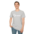 White Logo Unisex Softstyle T-Shirt image 59