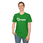White Logo Unisex Softstyle T-Shirt image 33