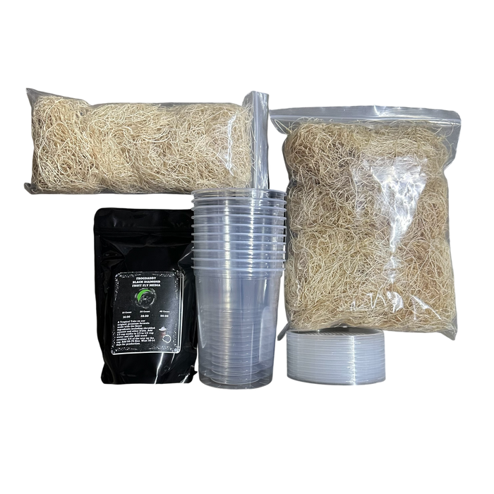 FrogDaddy Complete Black Diamond Fruit Fly Culturing Kit