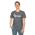 White Logo Unisex Softstyle T-Shirt image 28