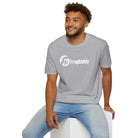 White Logo Unisex Softstyle T-Shirt image 56