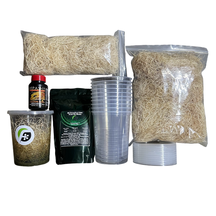 FrogDaddy Complete HF GreenFuel PRO Fruit Fly Culturing Kit