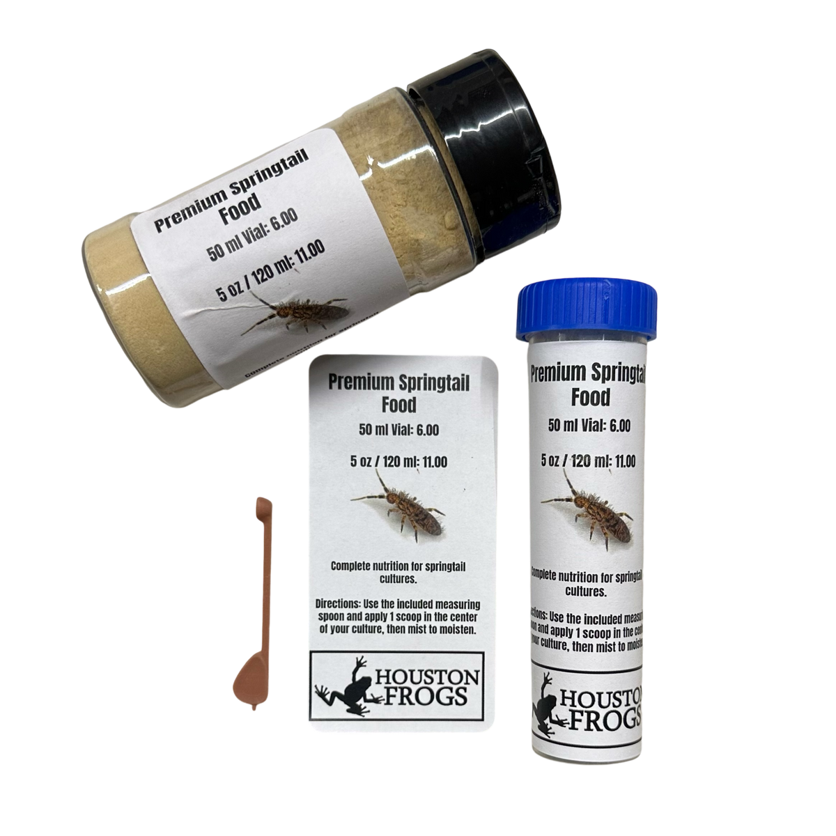 Spring Frog Food HF Springtail Food Springtail Media | FrogDaddy