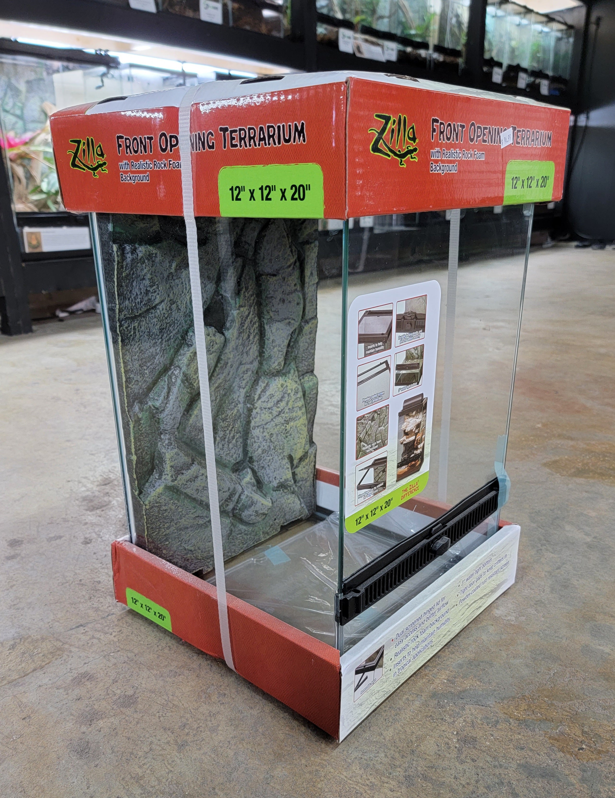 Zilla Terrarium (12x12x20 in) - STORE PICKUP ONLY – FrogDaddy